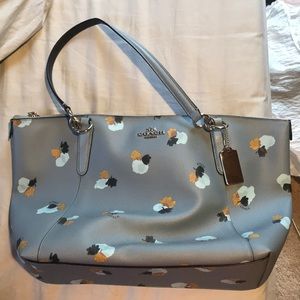 NWOT Authentic Blue Coach Purse